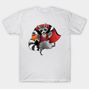 Roosevelt Raccoon is a Vampire! T-Shirt